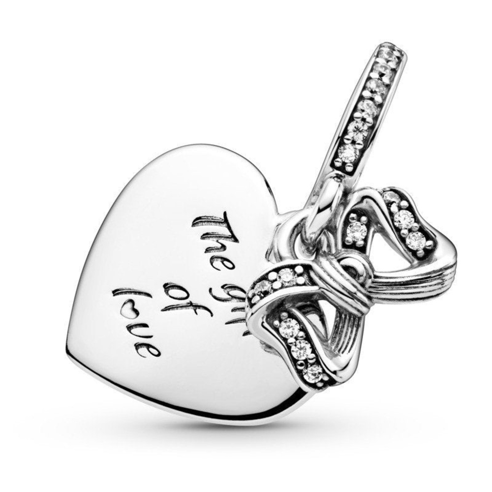 Authentic Pandora The Gift of Love Dangle Charm